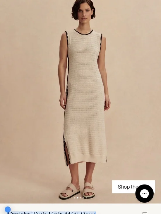 Dwight Tank Knit Midi Dress - Picture 2 of 5